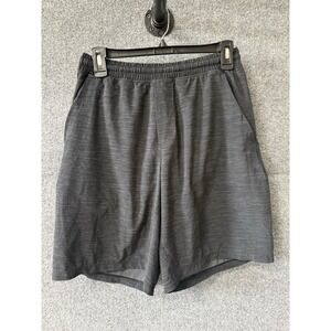 Lululemon Men's Pace Breaker 9" Shorts  MEDIUM Black Liner Pockets Strings R34